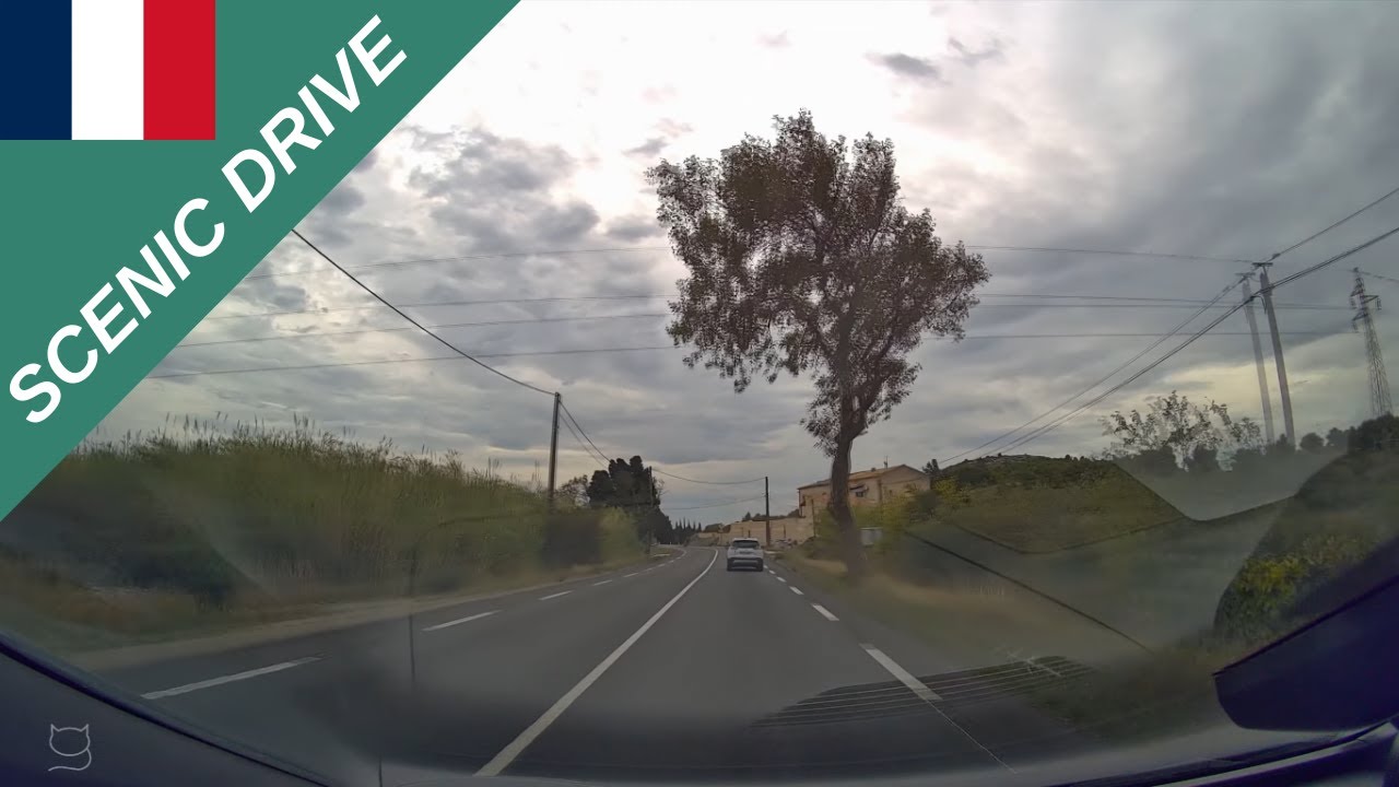 Scenic Drive - Montpellier to Argelès-sur-Mur, Occitania (France)