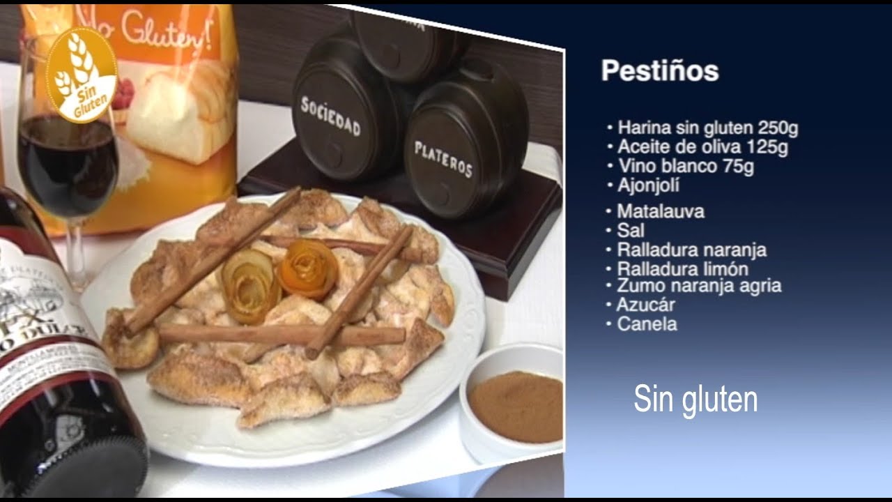 Receta de Pestiños sin gluten, como se hace