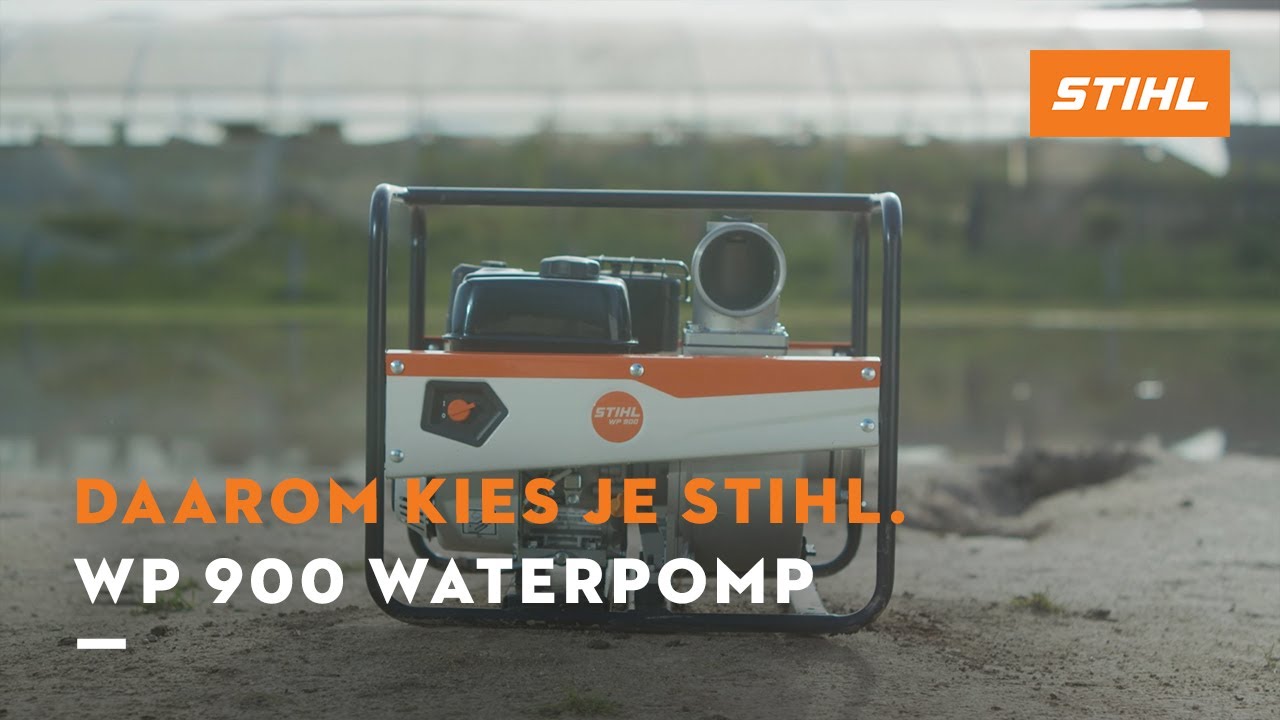Wat zijn de voordelen van de waterpomp STIHL WP 900?