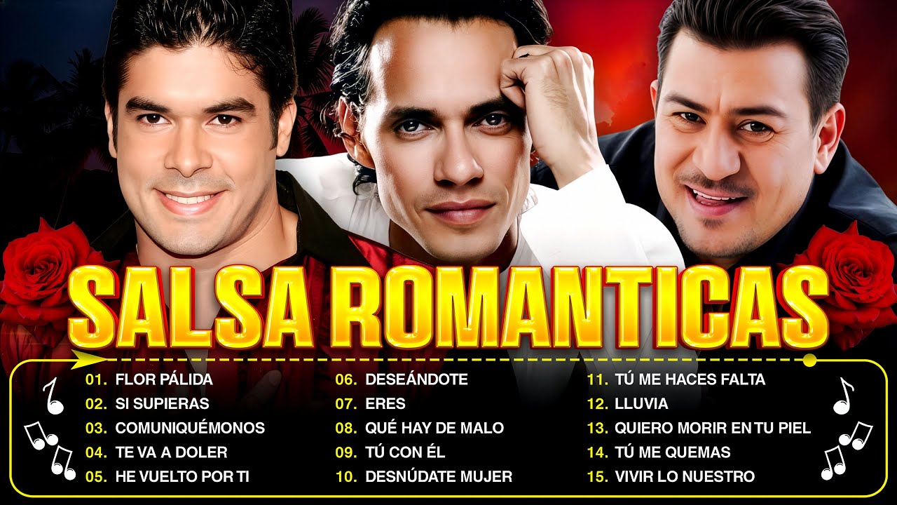 JERRY RIVERA, TITO ROJAS, MARC ANTHONY 💃 MIX SALSA ROMANTICA PARA BAILAR 🌹 SALSA ROMANTICAS 2026