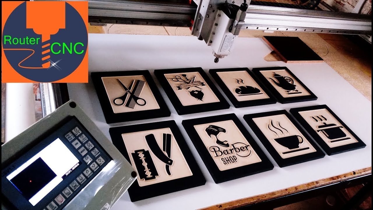 Quadros Personalizados:Ganhe dinheiro com CNC ROUTER
