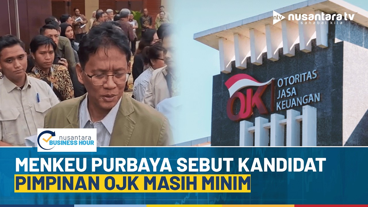 Peminat Kursi Ketua OJK Masih Sepi, Menkeu Purbaya: Kandidat Pimpinan OJK Masih Minim