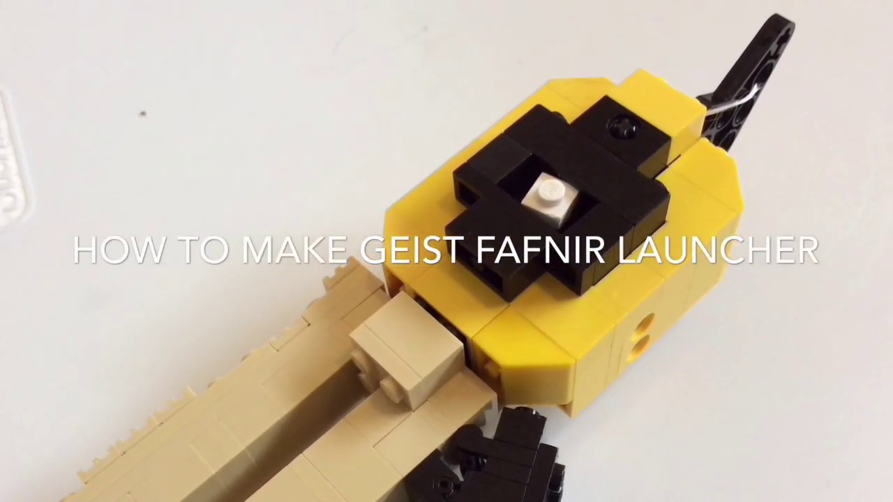 8000 Subscriber Special | How to make Geist Fafnir Launcher Set | Lego Beyblade How Tos