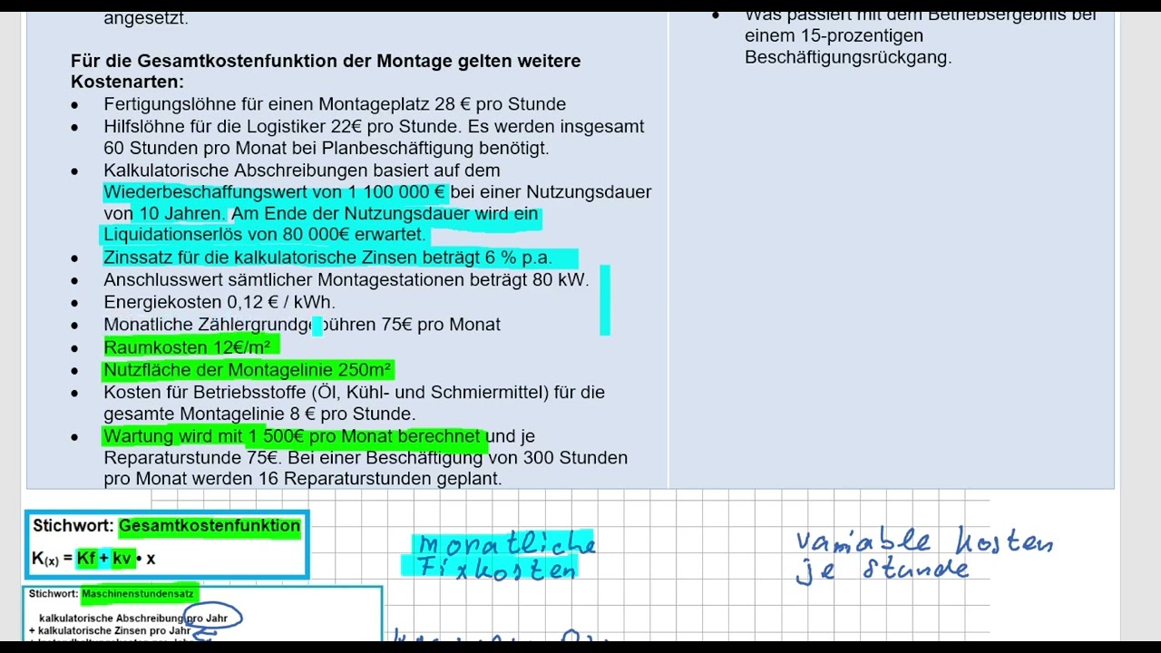IM Metall HQ Orga H 2022 A6 Gesamtkostenfunktion