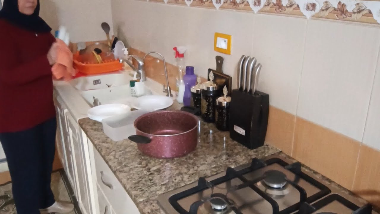 ماينفع في هالبرد كان حاجة سخونة 🍲 روتيني في الكوجينة 💫 مع مشترياتي البسيطة 🛍️
