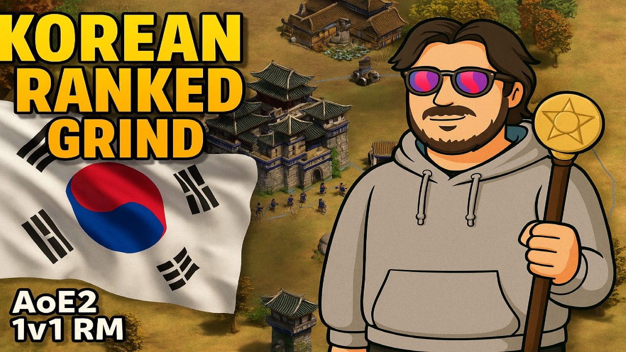 Korean Trash Rush | AoE2 Ranked 1v1 | 1200 elo