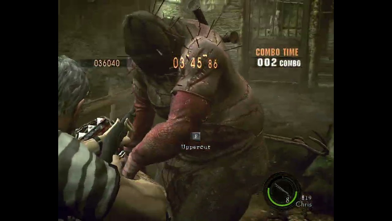 RE5 - The Mercenaries - Chris (Safari) - SS Rank - Prison