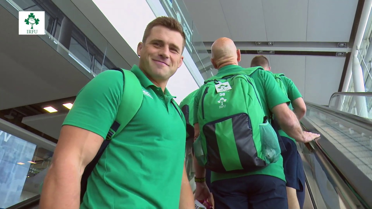 Irish Rugby TV: Ireland Team Depart For Japan