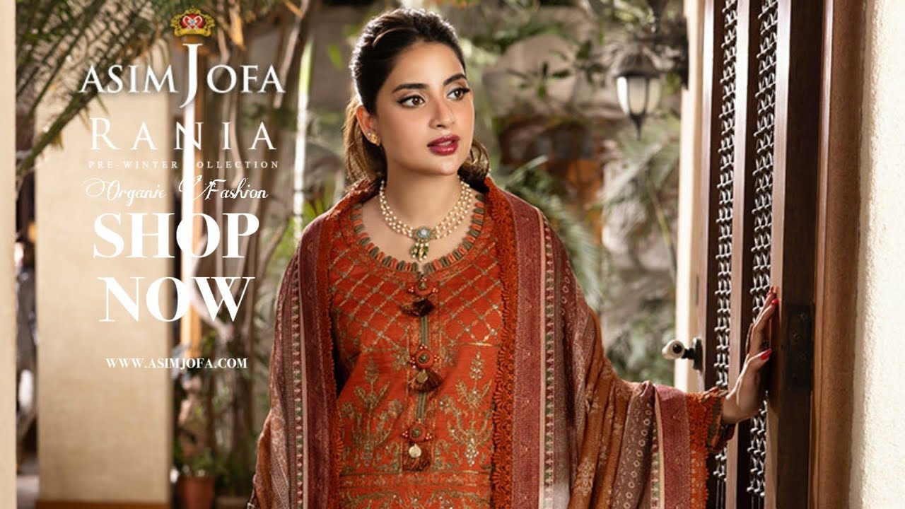 Asim Jofa Rania Pre Winter Collection 2023 | Asim Jofa New Unstitched Collection 2023