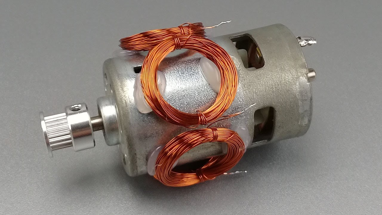 I Create 220v Dynamo Generator Using 775 Motor With Copper Wire