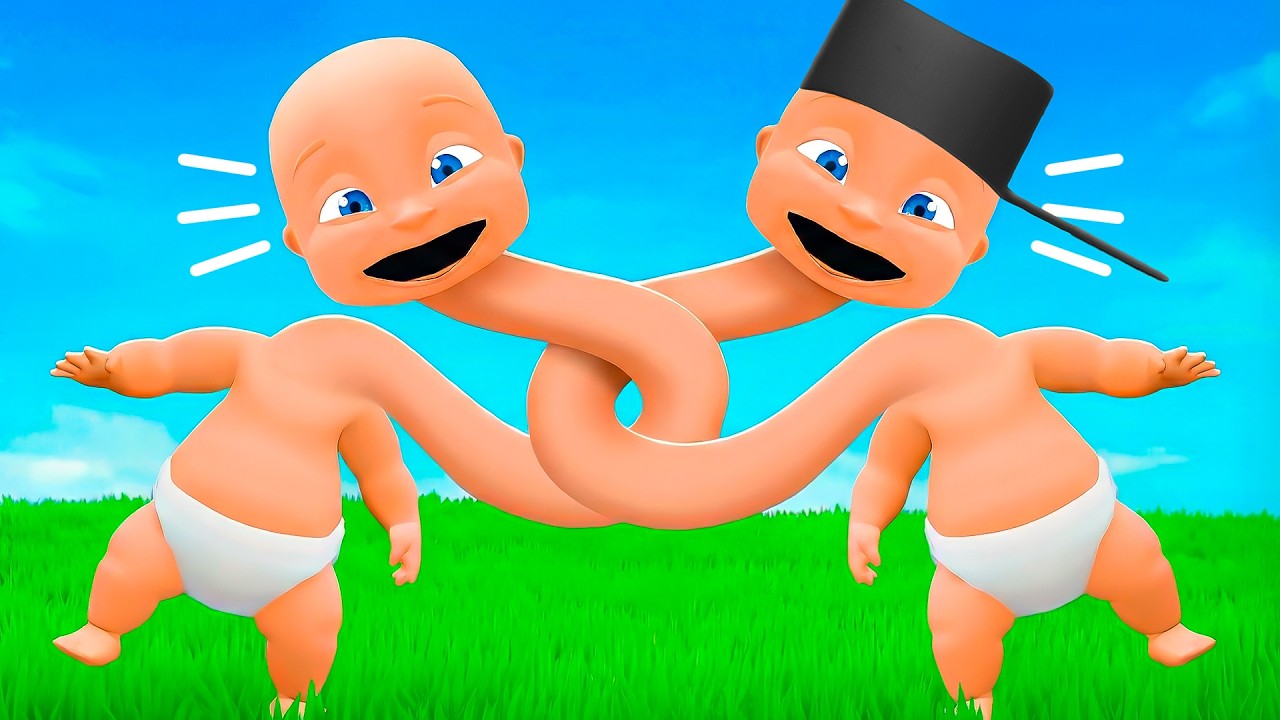 Baby & Brother Have SILLY BODIES!