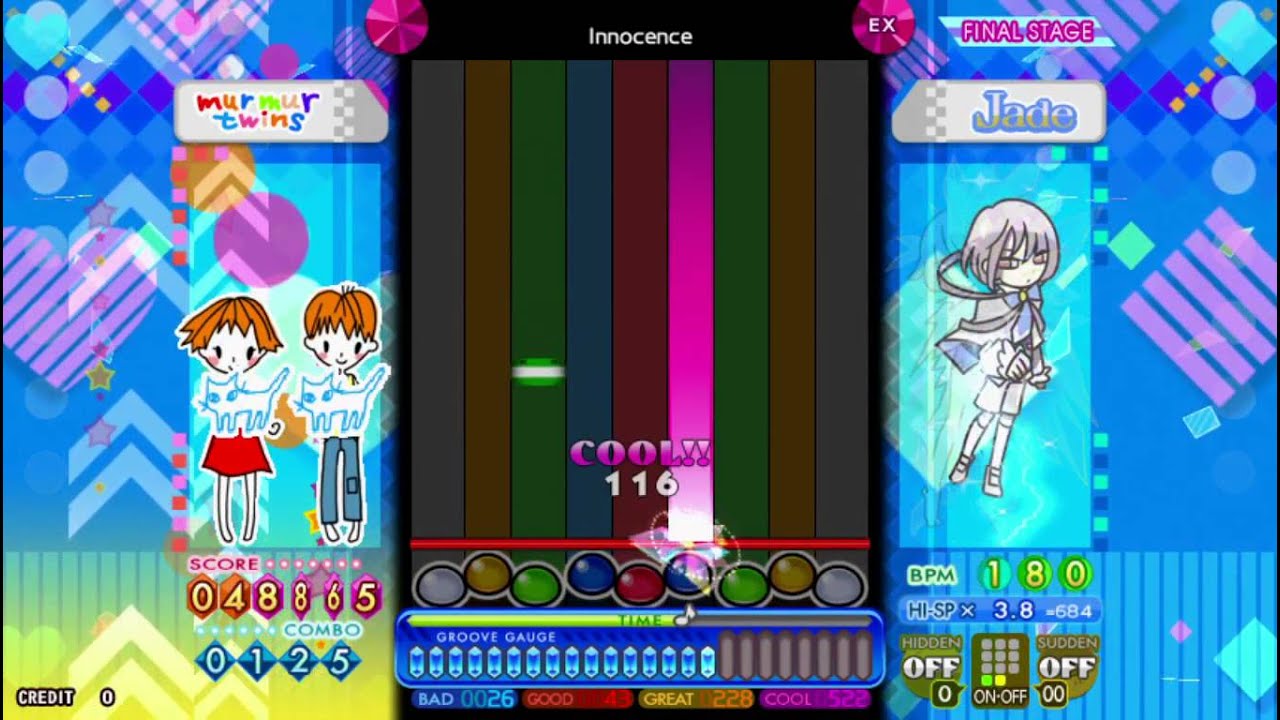 pop'n music Lapistoria - Innocence (EX)