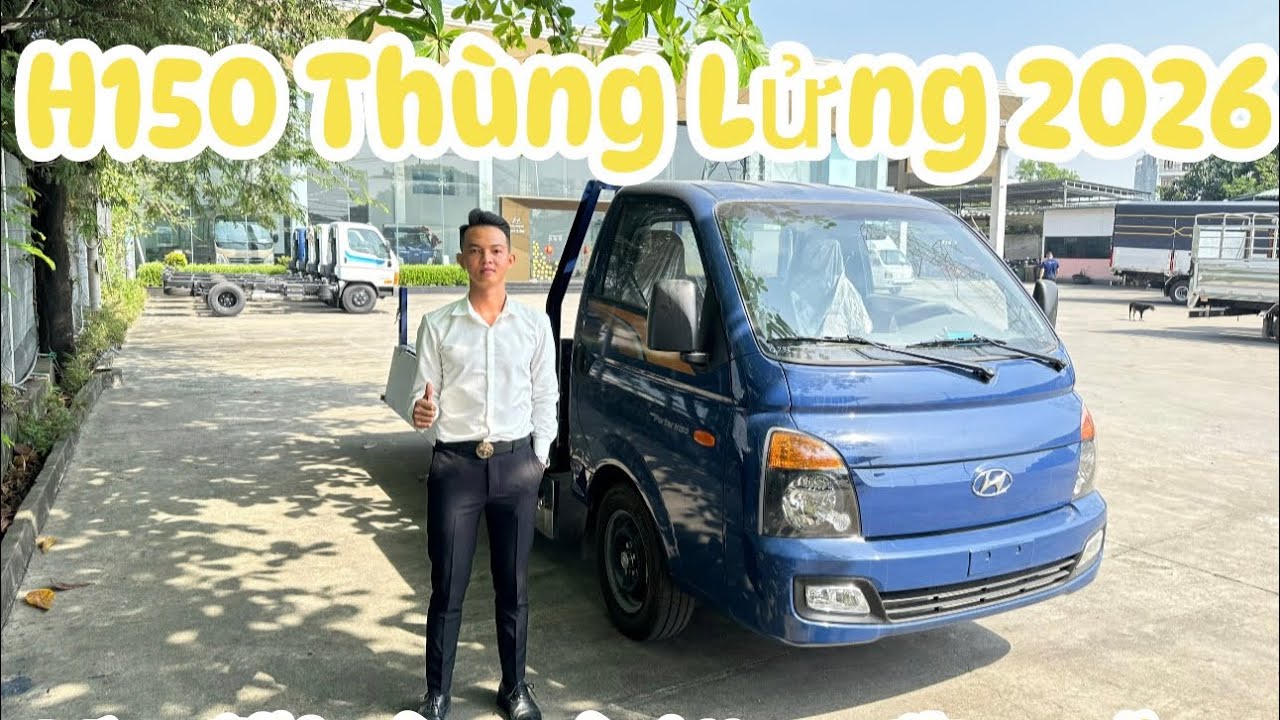 H150 thùng lửng | Sẵn xe giao liền – Phù hợp chạy đa ngành