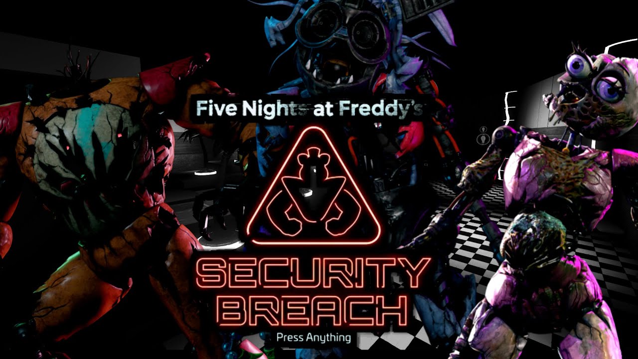 Pasandonos el FIVE NIGHTS AT  FREDDY'S SECURITY BREACH -con mi novia