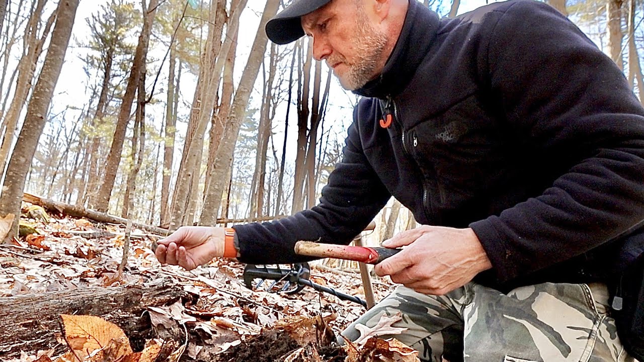 The interesting things & places you find metal detecting in the woods