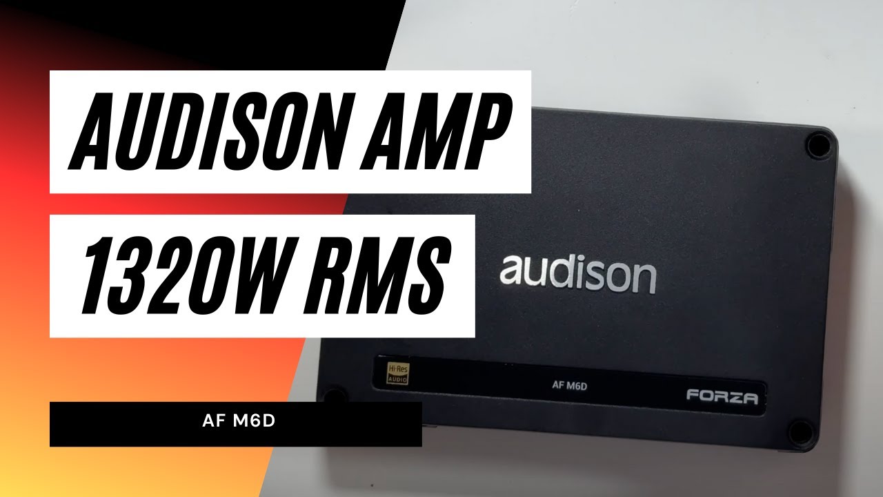 Compact Car Amp with Huge Performance | Audison Forza M6D