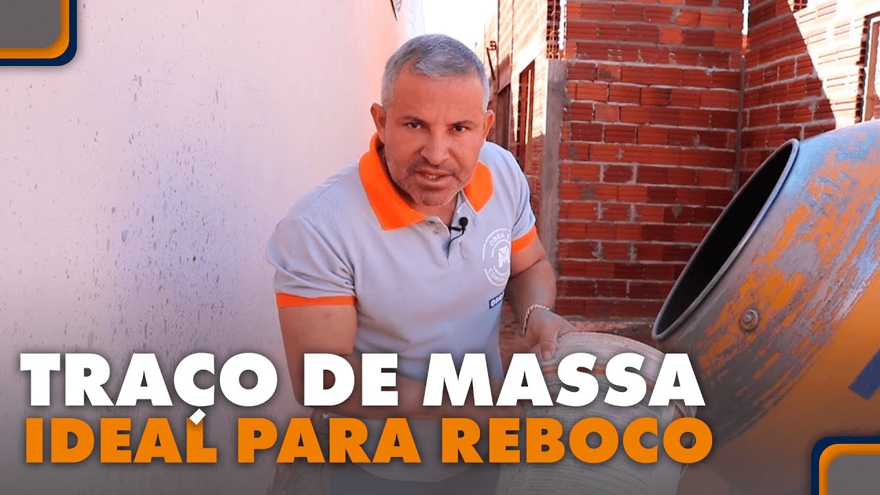 Tra&ccedil;o de massa ideal para assentar tijolo | Dica de Profissional