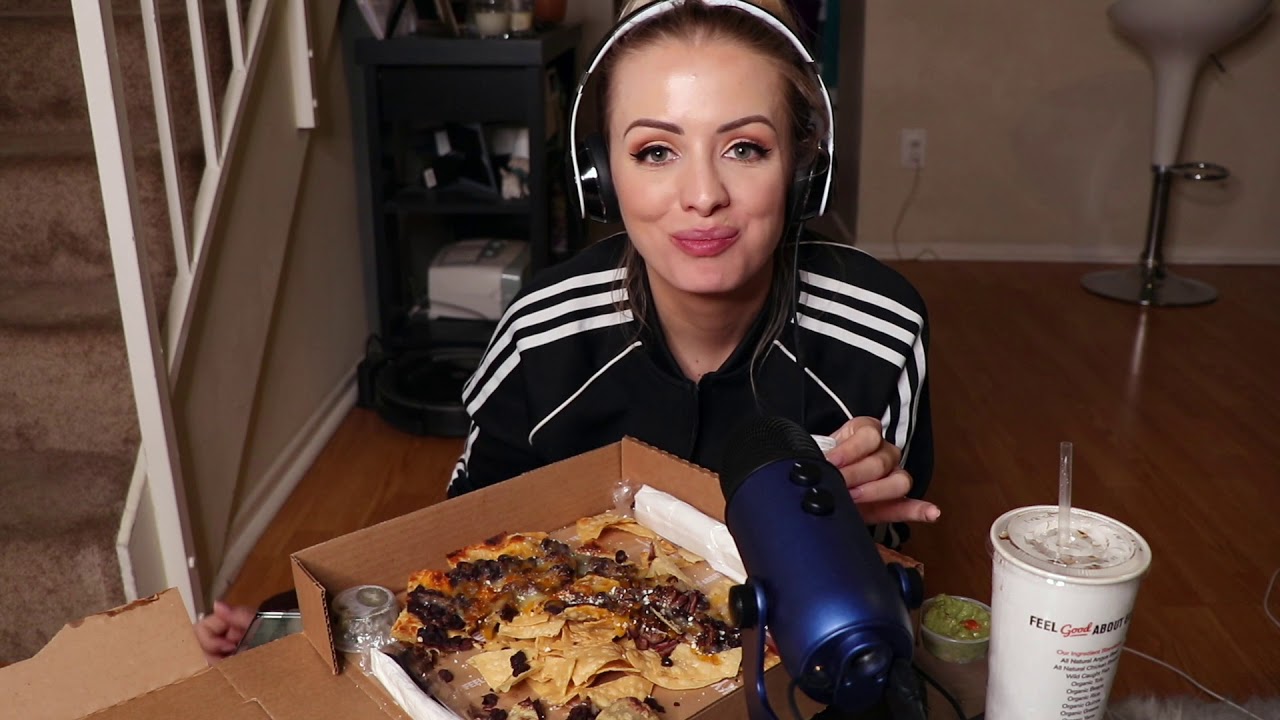 Crunchy Nachos ASMR *No Talking* Mukbang Eating Sounds and Soda