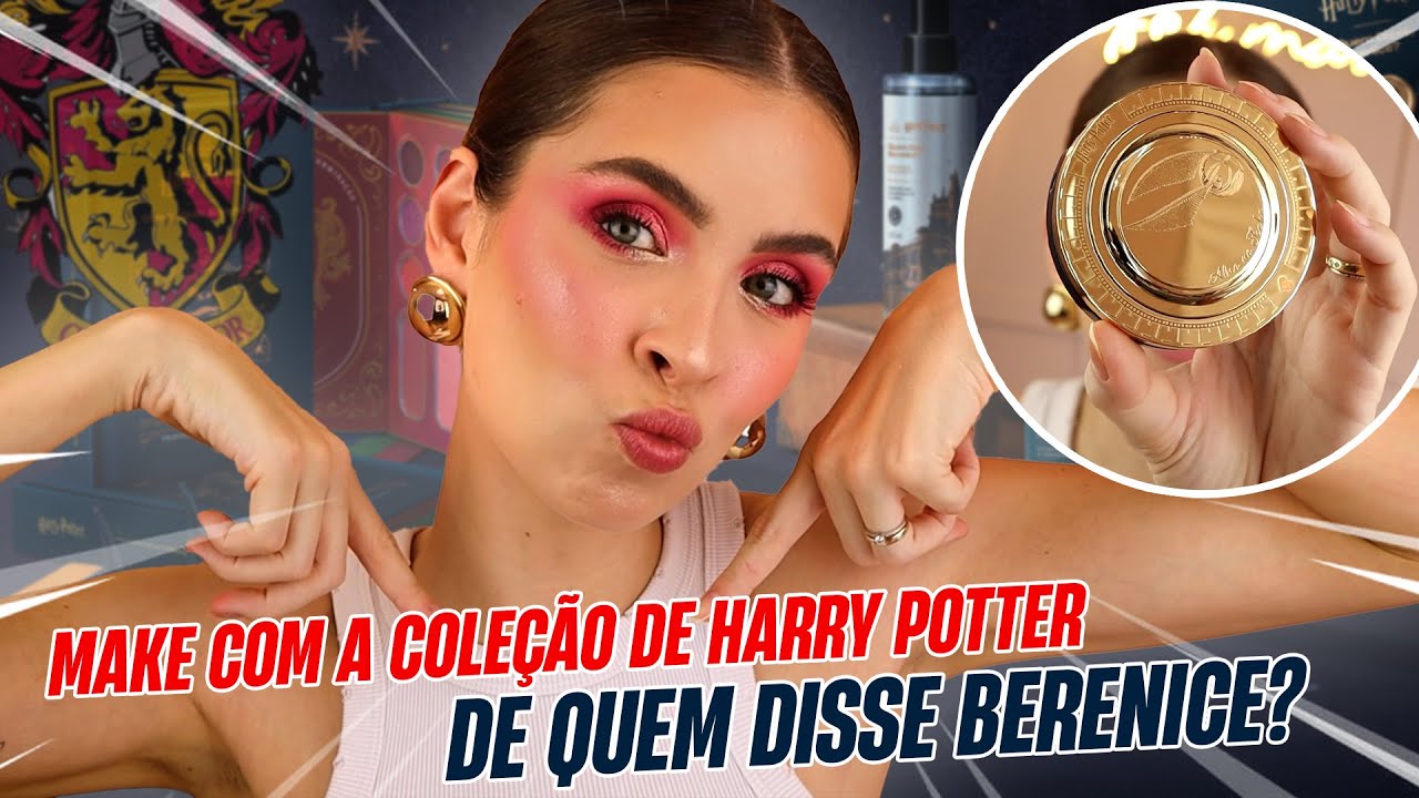 A QUEM DISSE BERENICE LANÇOU UMA COLEÇÃO DE MAKES DO HARRY POTTER!!! | FERNANDA TUMAS