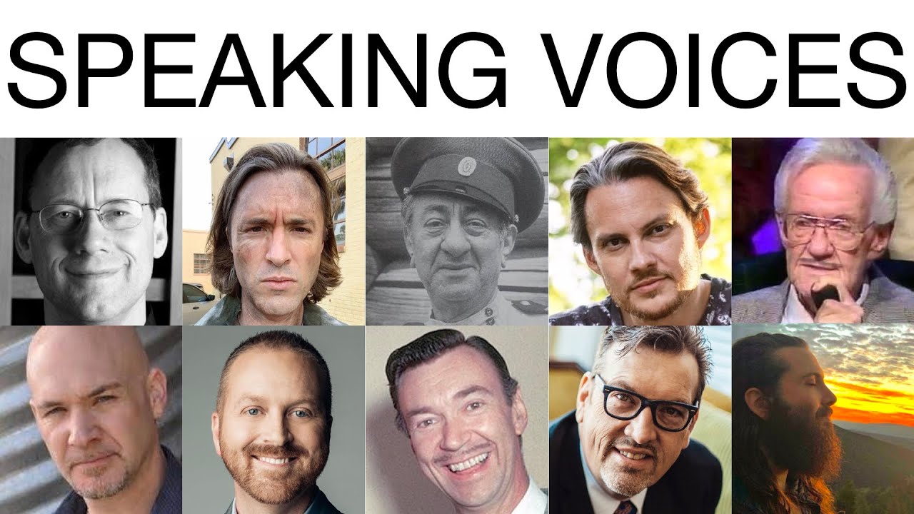 Basses'/Bassy Speaking Voices
