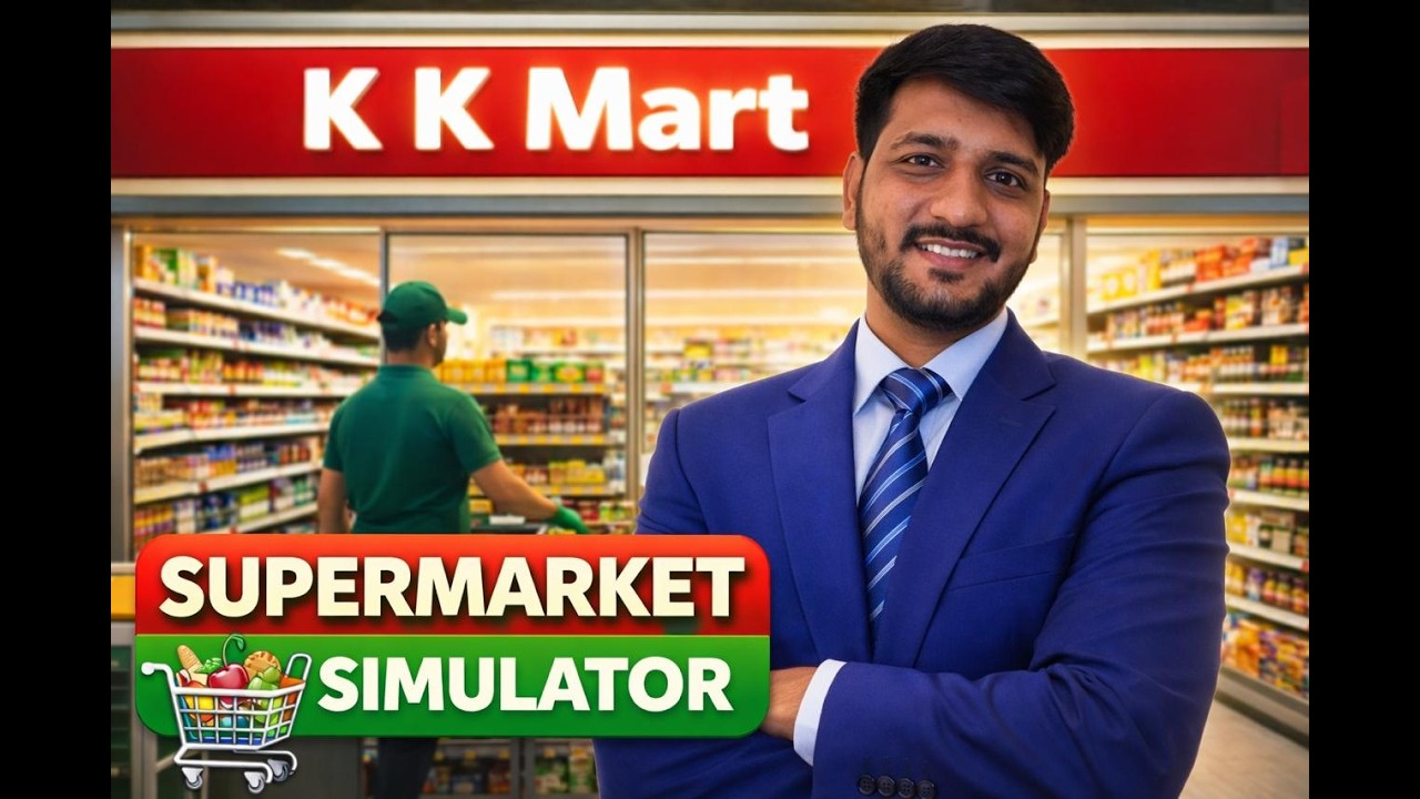 FINALLY I HIRED A RESTOCKER FOR MY STORE - SUPERMARKET SIMULATOR