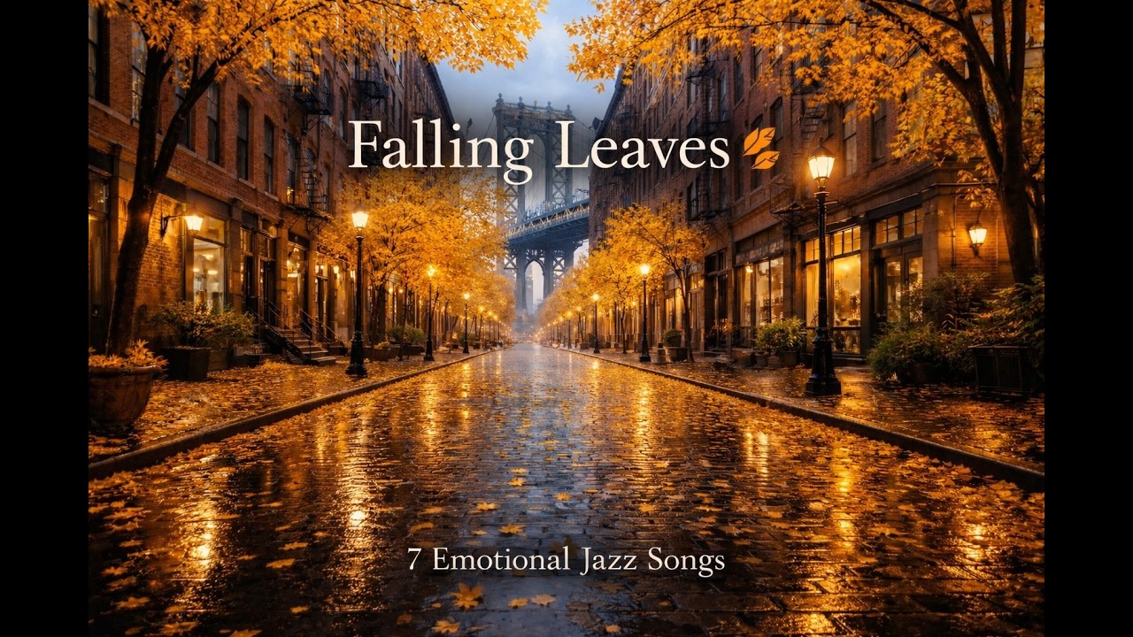 Falling Leaves & Soft Jazz | 7-Track Autumn Compilation