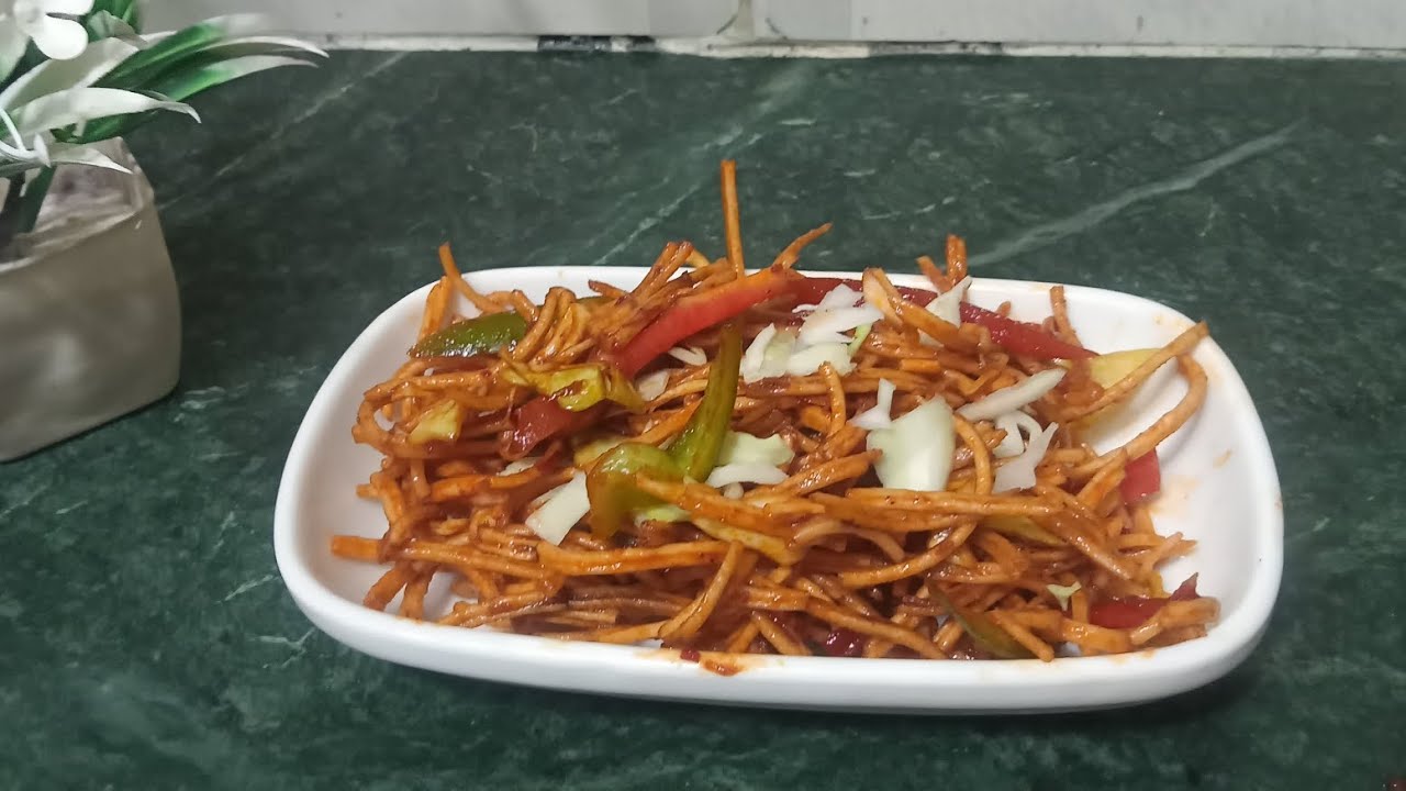 Chinese Bhel •No Onion No Garlic Bhel• #youtubevideos#food#recipe#chinesefood 