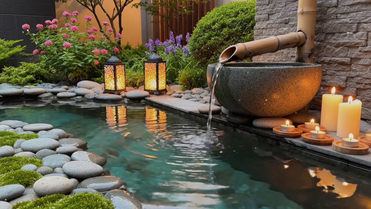 Tranquil Piano with Water Sounds 🌿 Peaceful Relaxation for Mind & Mood