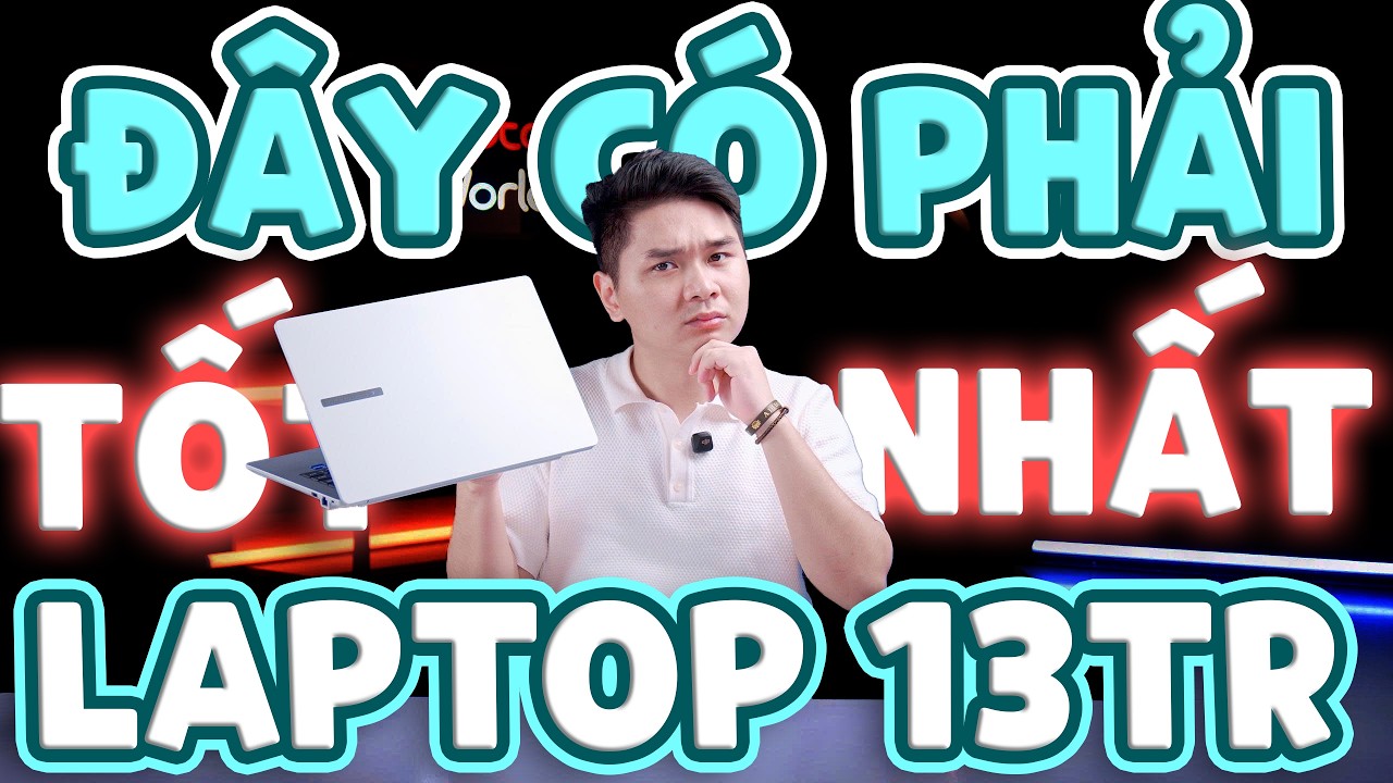 Đây có phải là Laptop 13 triệu TỐT NHẤT 2026? - Asus ExpertBook P1 P1403CVA | LaptopWorld