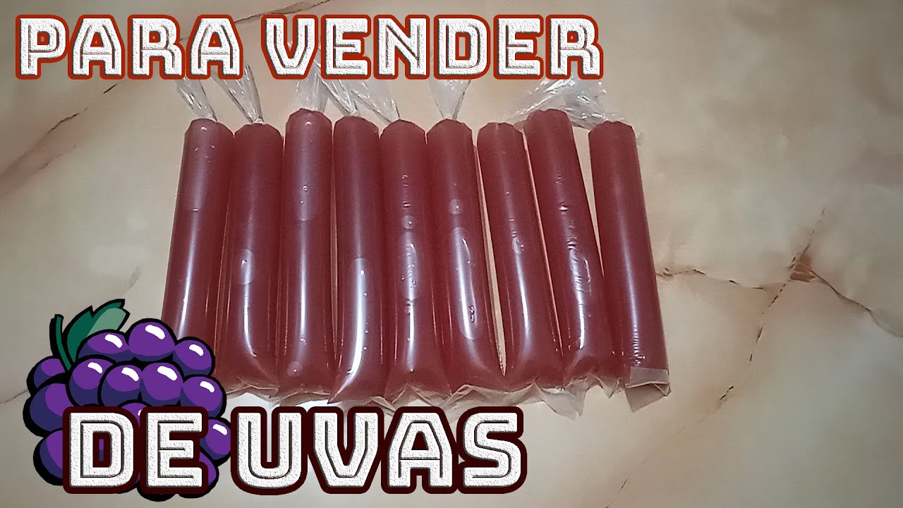 MARCIANOS DE UVAS 🍇 PARA NEGOCIO 💰 BOLIS | CHUPETES | CHUPS | HIELITOS DE UVAS