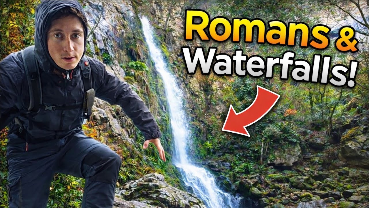 Exploring Ancient Roman Ruins and Hidden Waterfalls! - Van Life
