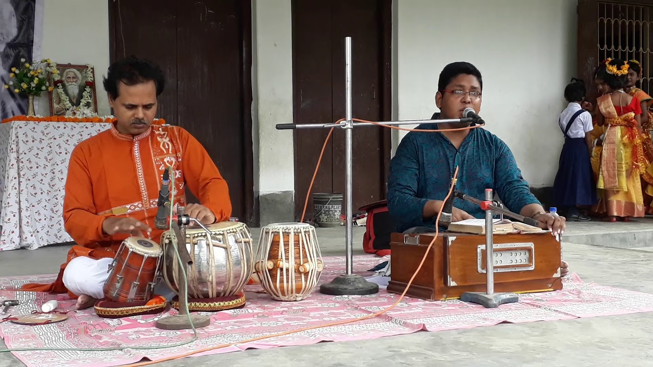 Sajani sajani radhika lo-Rabindrasangeet by Sandipan Ghosh