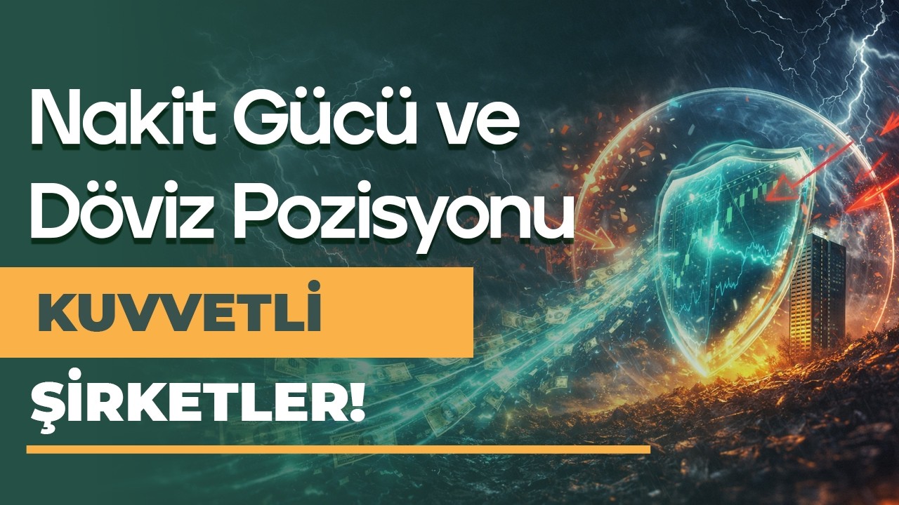 Nakit G&uuml;c&uuml; ve D&ouml;viz Pozisyonu Kuvvetli Hisseler!