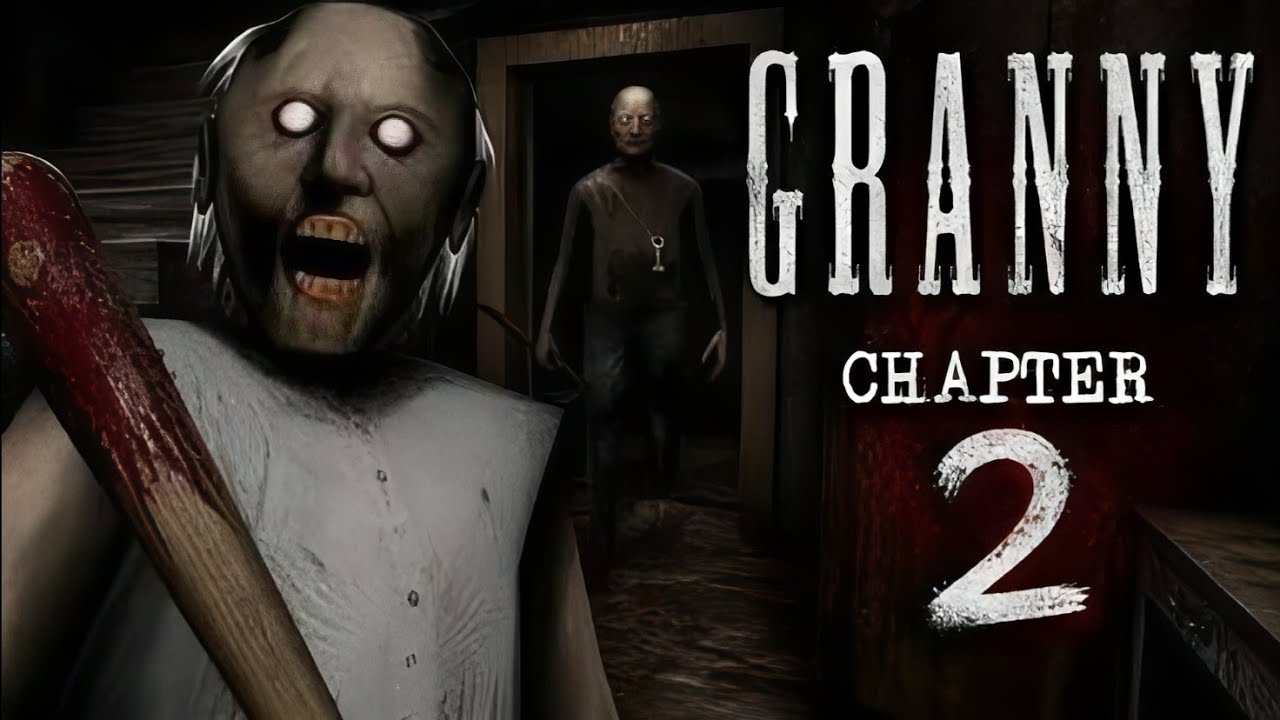 CAN I ESCAPE FROM GRANNY AND GRANDPA HORROR HOUSE🏚🤯|GRANNY CHAPTER 2 GAMEPLAY 