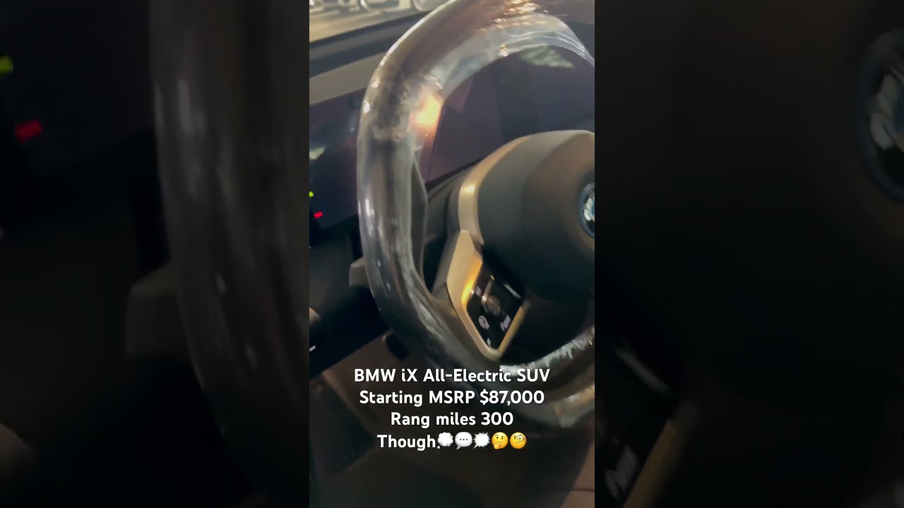 2024 BMW iX Luxury All-Electric SUV