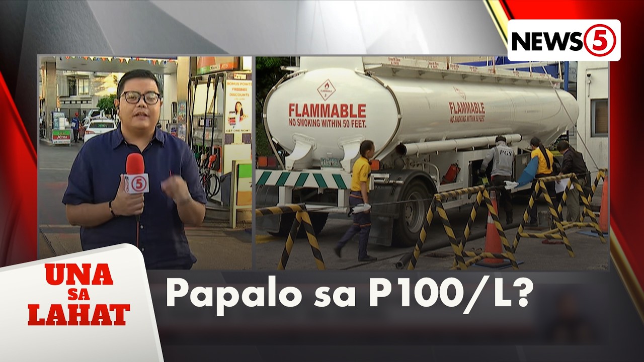 Presyo ng petrolyo, nakaambang pumalo sa higit P100/litro sa susunod na linggo | Una Sa Lahat