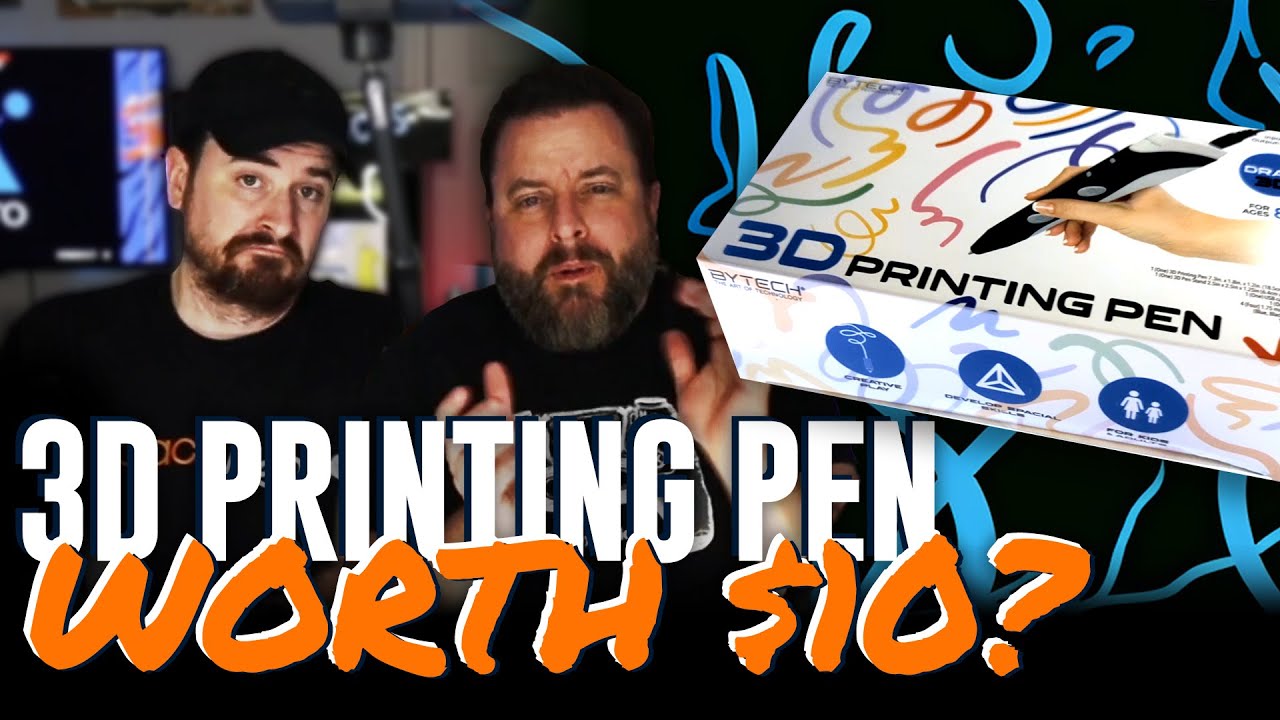Unboxing a $10 3D Printing Pen: Does it Even Work?