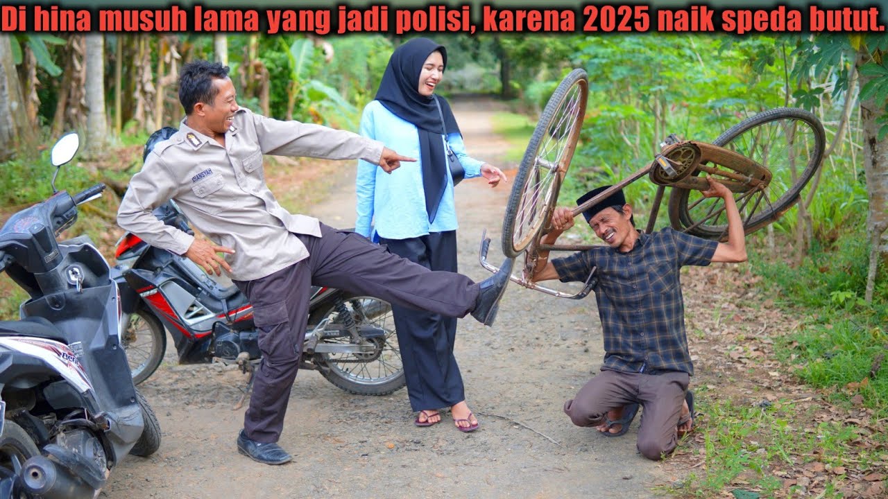 DIHINA MUSUH LAMA YANG JADI POLISI, KARENA 2025 NAIK SEPEDA BUTUT, AKHIRNYA INI YANG TERJADI !!