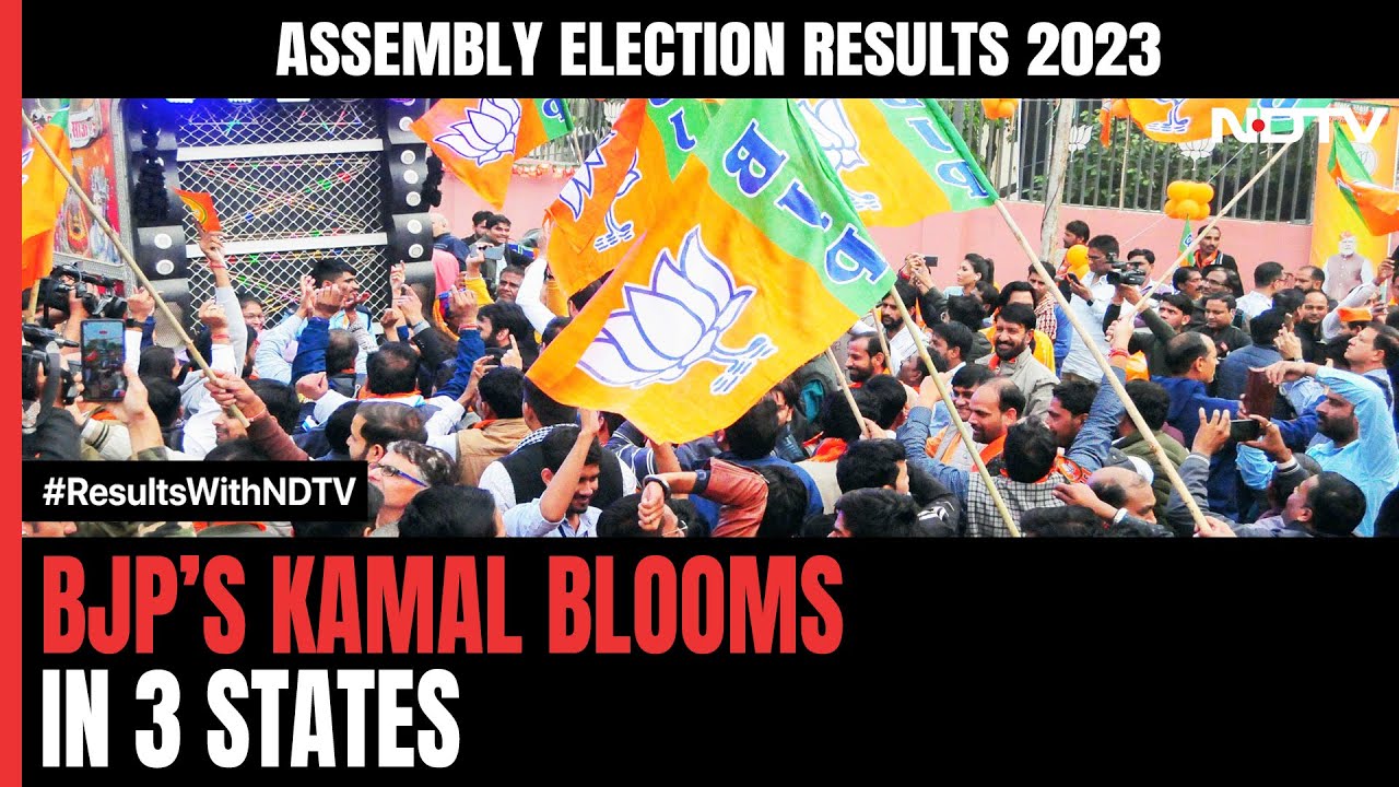 Assembly Elections Results: MP, Rajasthan and Chhatisgarh Choose BJP