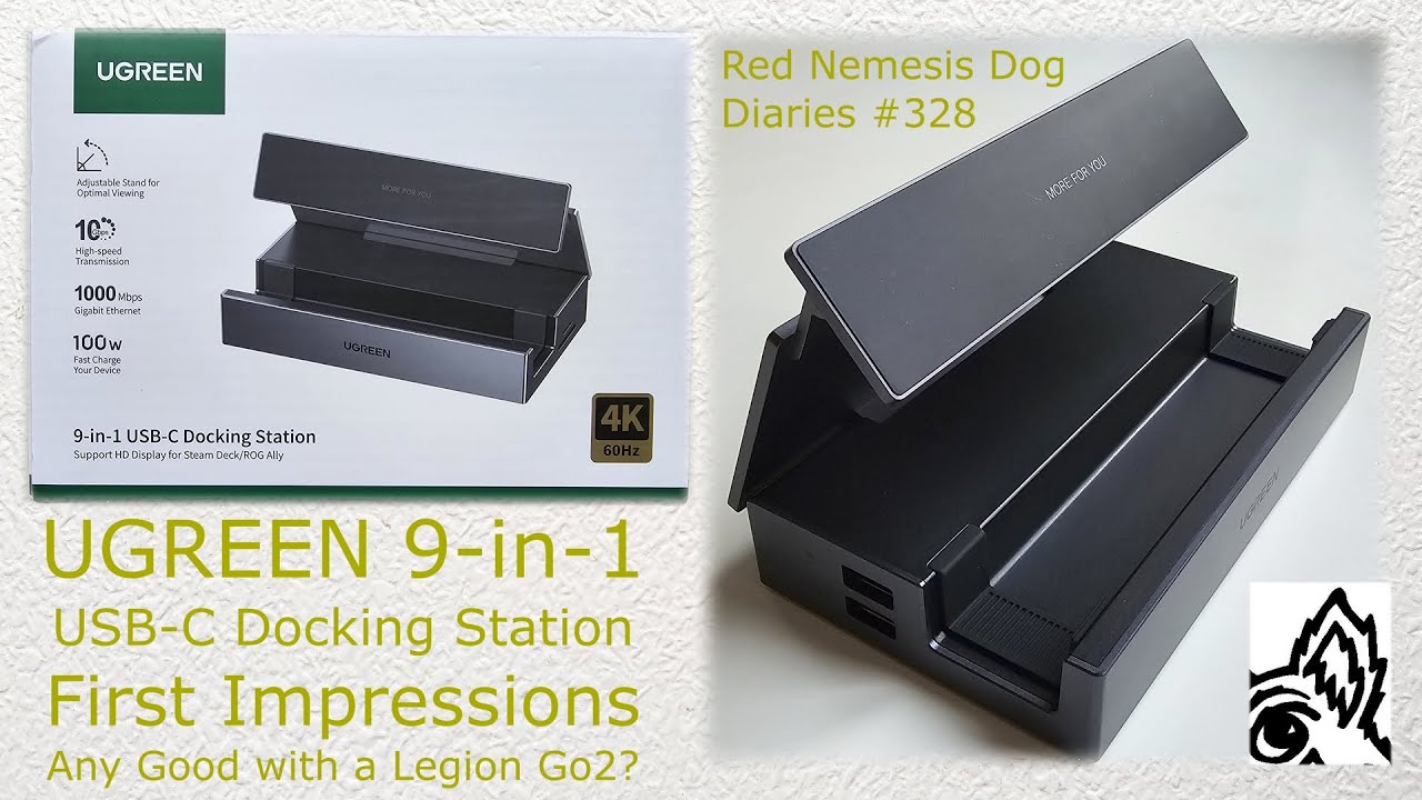 UGREEN 9-in-1 USB-C Docking Station: First Impressions: Any Good with a Legion Go2? RND Diaries #328