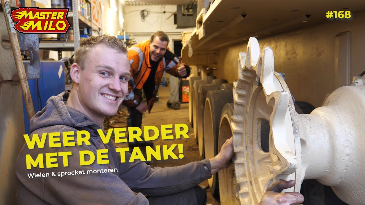 Type 69 tank wielen & sprocket monteren! #168