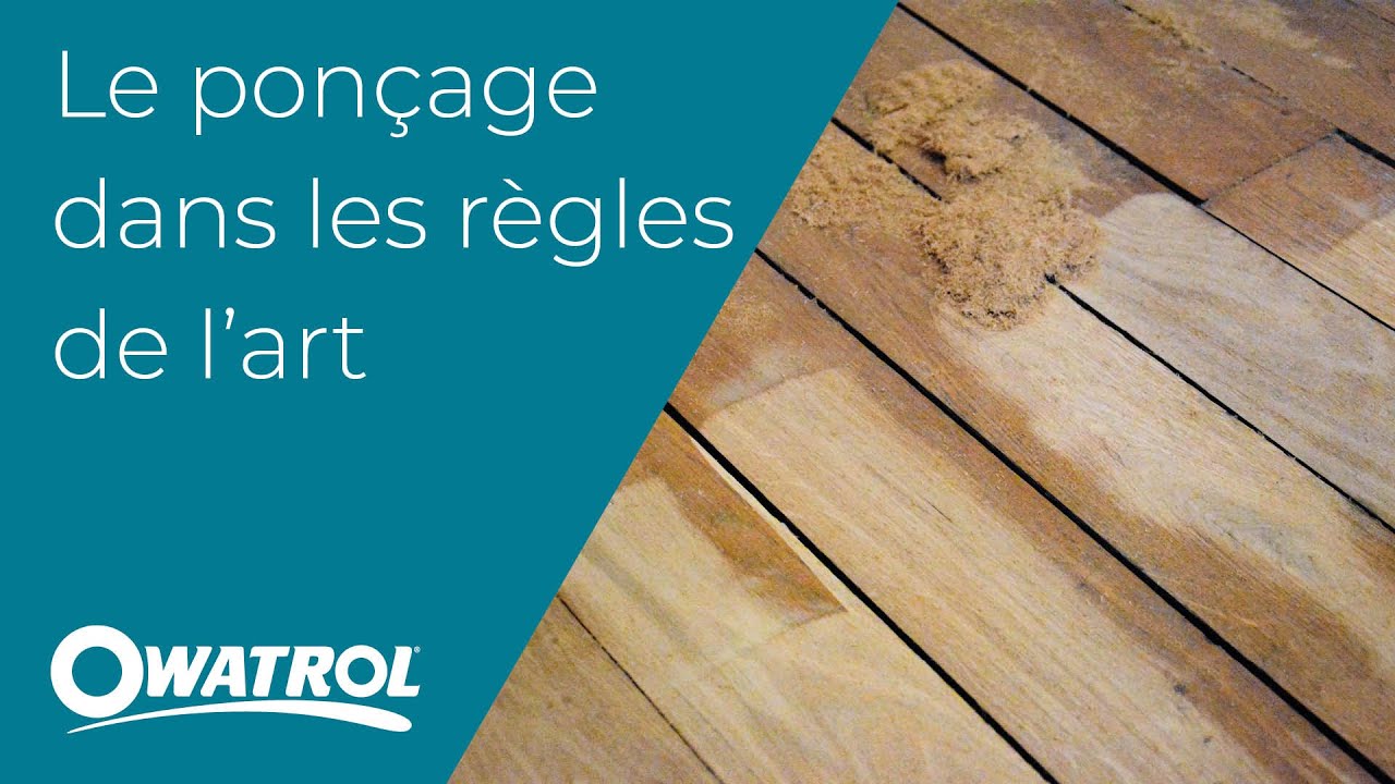 Comment poncer un parquet ? | Owatrol
