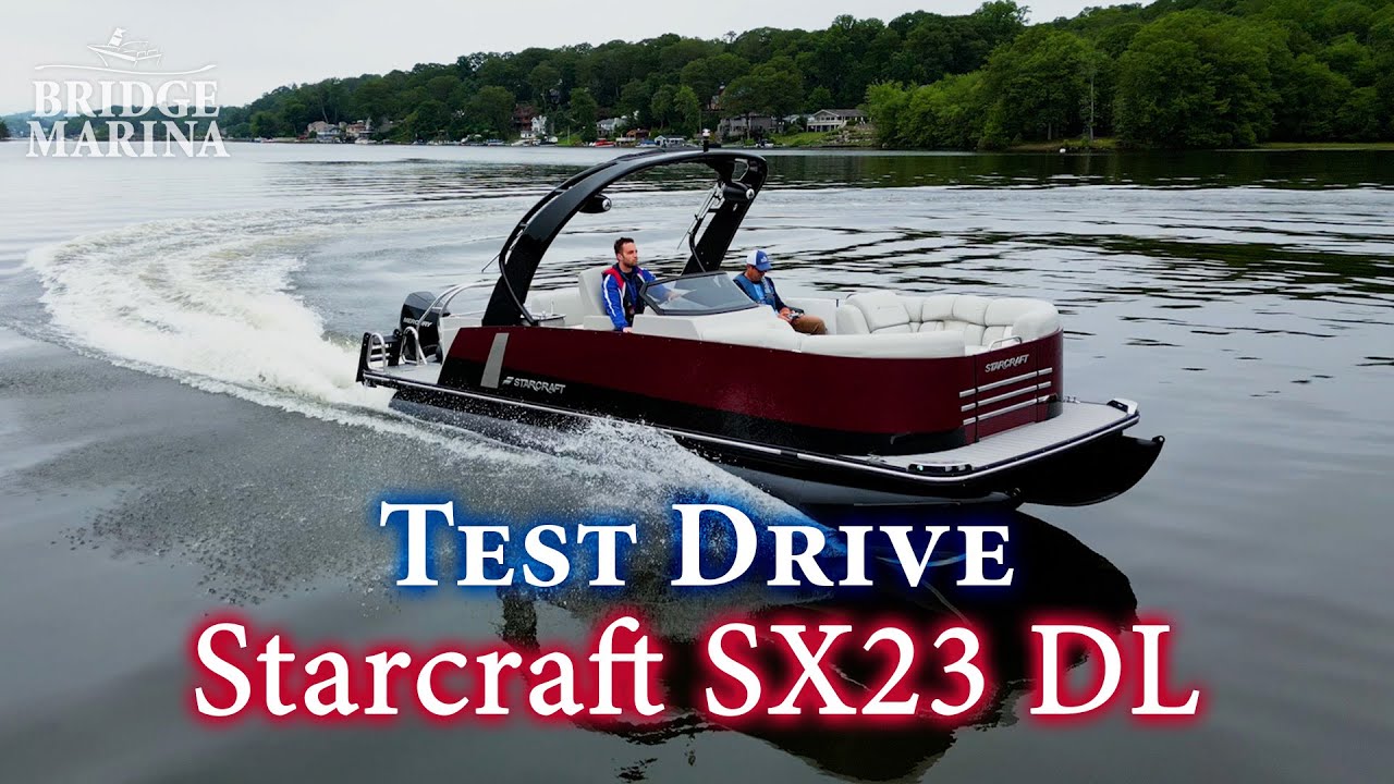 Starcraft SX23 DL with 300 HP: Boat Review and Test Drive by Bridge Marina