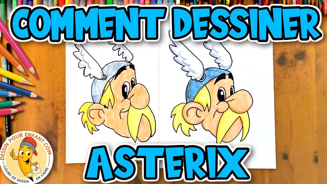 Comment dessiner ASTERIX facile