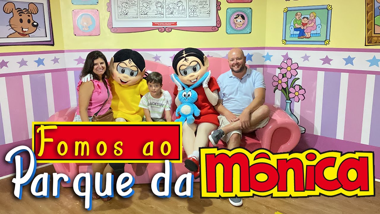 Passeio completo no Parque da Mônica - Fomos em quase todas as atrações! Não deixe de ver! VLOG