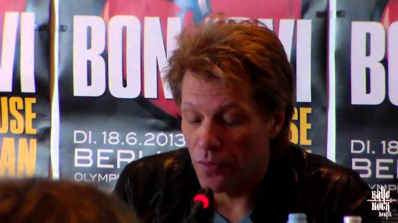 Jon Bon Jovi in Berlin - Pressekonferenz - 28.01.2013 - Kalle-Rock.de