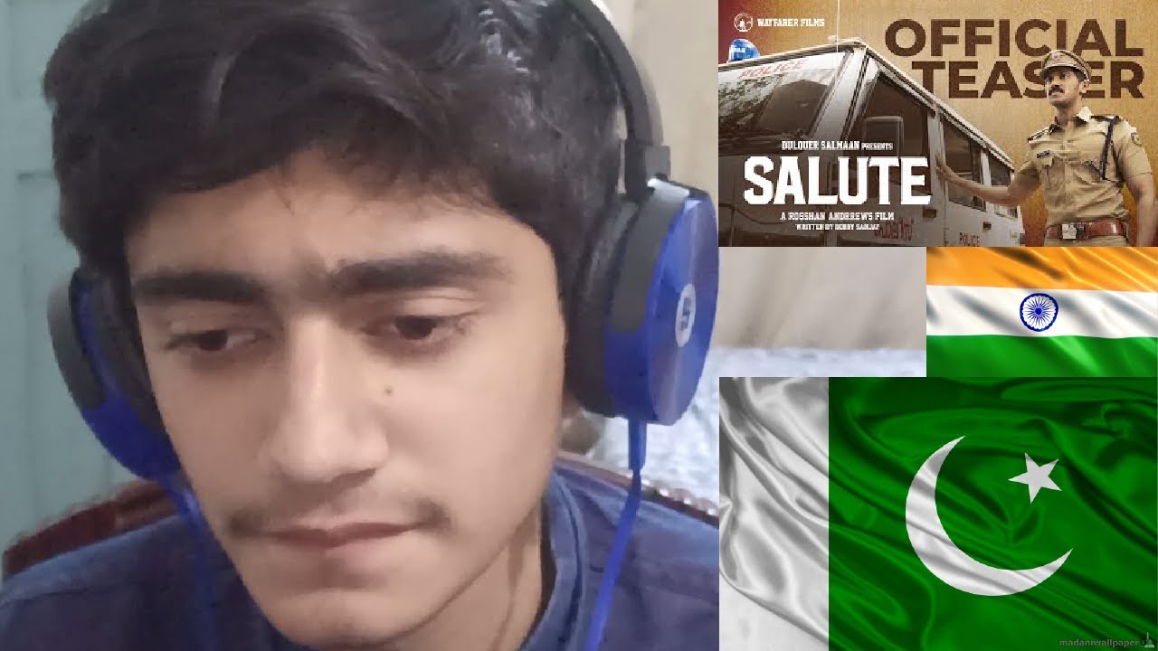 Pakistani Reaction on Salute Movie Teaser | Dulquer Salmaan | Santhosh Narayanan | Rosshan A