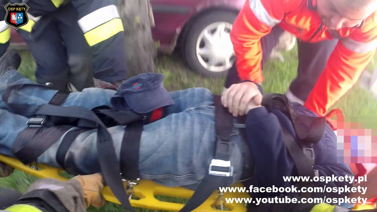 OSP Kęty - 2015.09.28 - Wypadek przy GK | Ochotnicza Straż Pożarna w Kętach