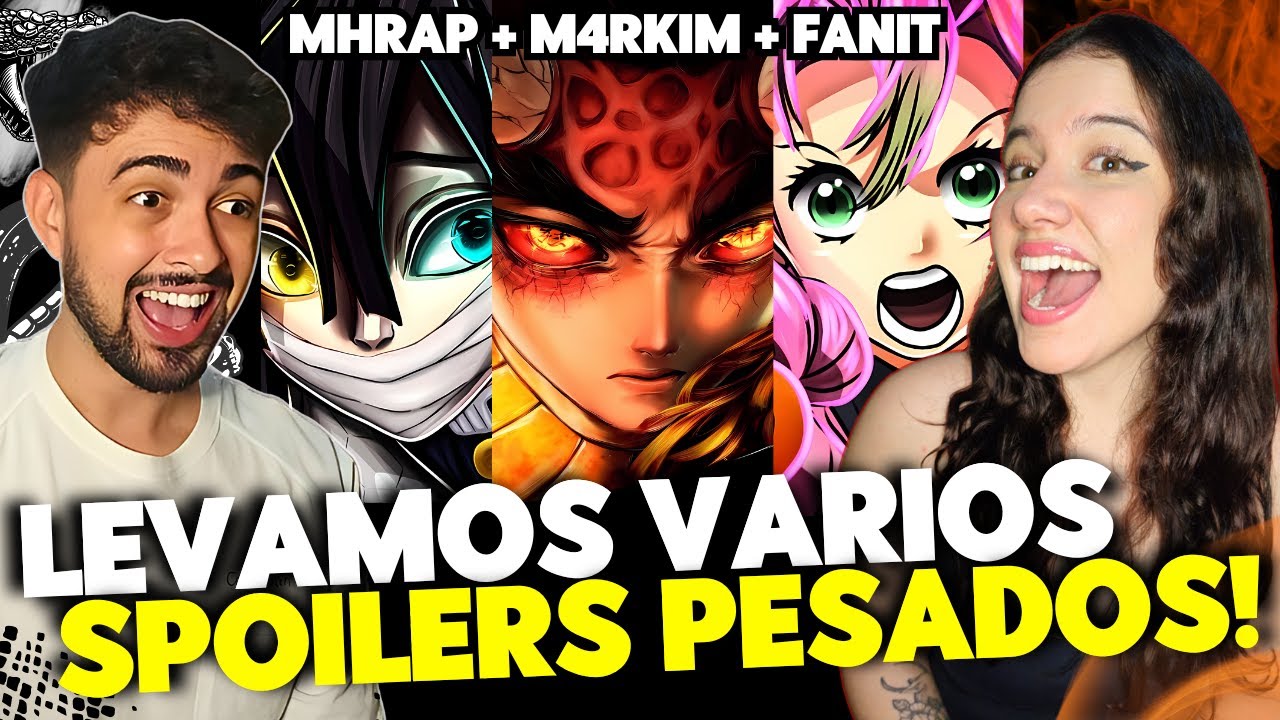 3 em 1 Obanai + Mitsuri + Hantengu | MHRAP/ Fanit / M4rkim (Kimetsu no Yaiba) React