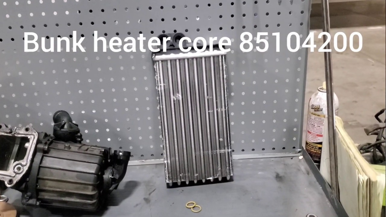 Volvo truck vnl bunk heater core failed o rings 85104200